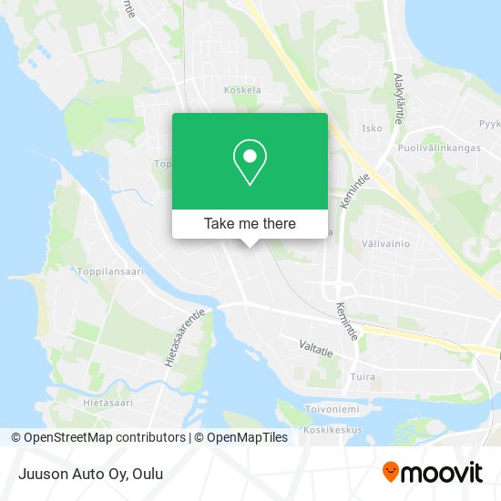 Juuson Auto Oy map