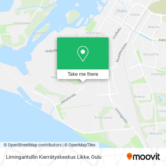 Limingantullin Kierrätyskeskus Likke map