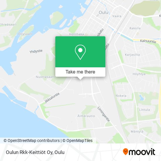 Oulun Rkk-Keittiöt Oy map
