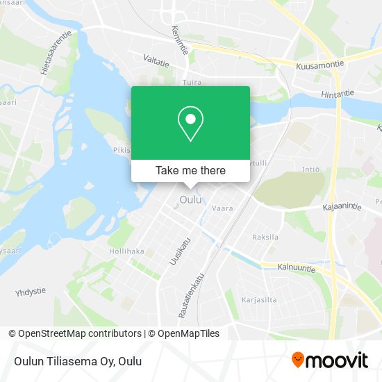 Oulun Tiliasema Oy map