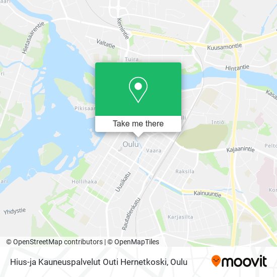 Hius-ja Kauneuspalvelut Outi Hernetkoski map