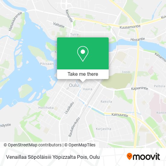 Venaillaa Söpöläisiii Yöpizzalta Pois map