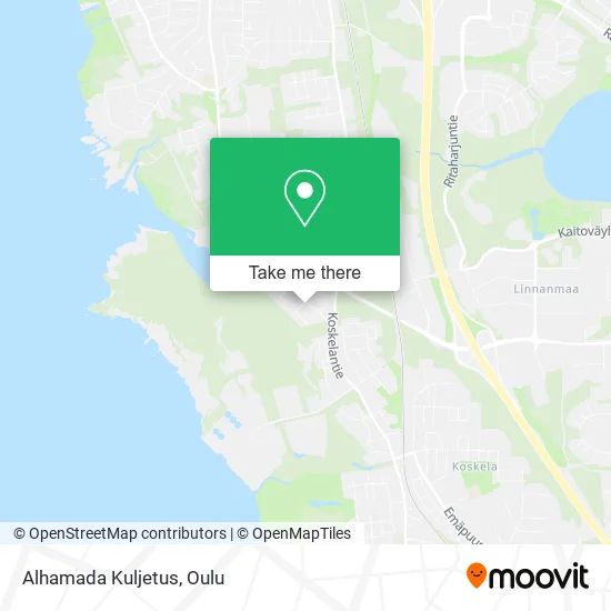 Alhamada Kuljetus map