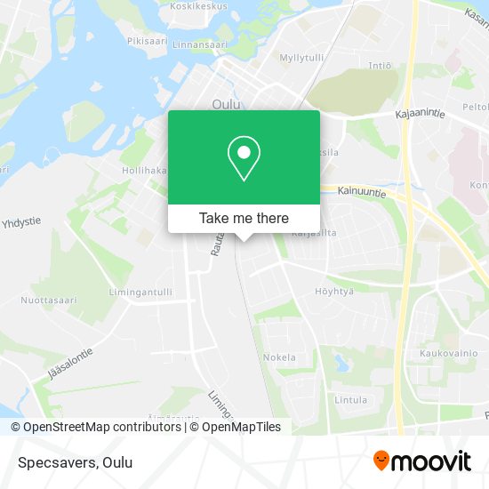 Specsavers map