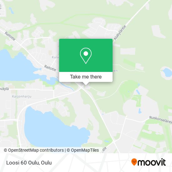 Loosi 60 Oulu map