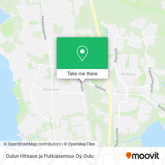 Oulun Hitsaus ja Putkiasennus Oy map