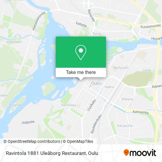 Ravintola 1881 Uleåborg Restaurant map