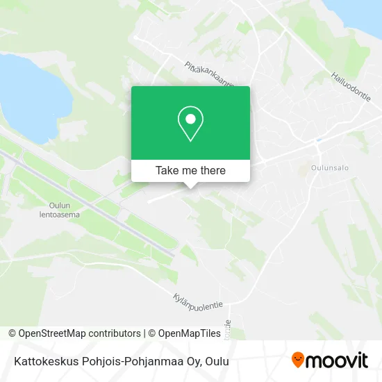 Kattokeskus Pohjois-Pohjanmaa Oy map