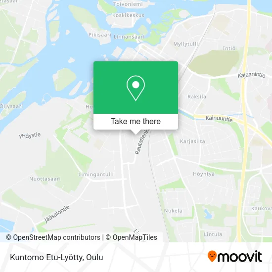 Kuntomo Etu-Lyötty map