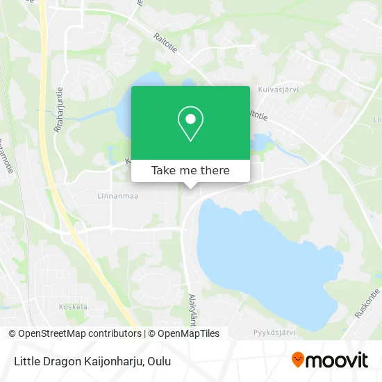 Little Dragon Kaijonharju map