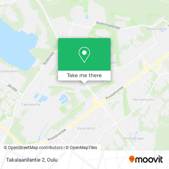 Takalaanilantie 2 map