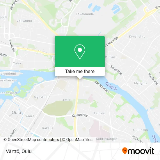 Värttö map