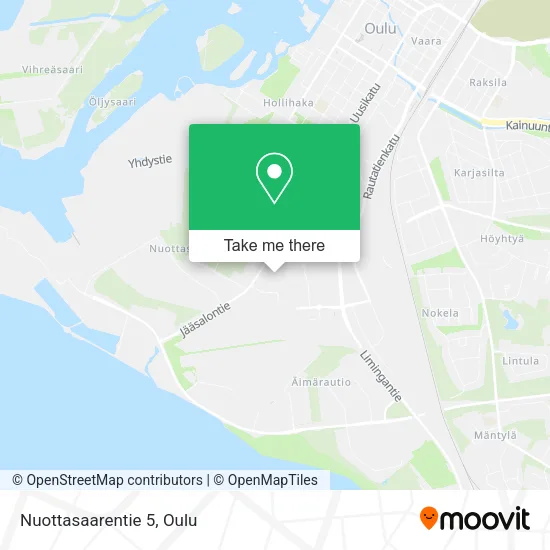 Nuottasaarentie 5 map