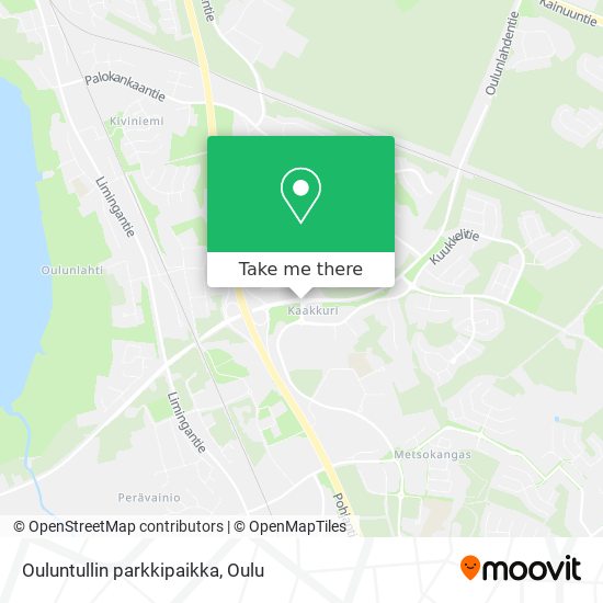 Ouluntullin parkkipaikka map