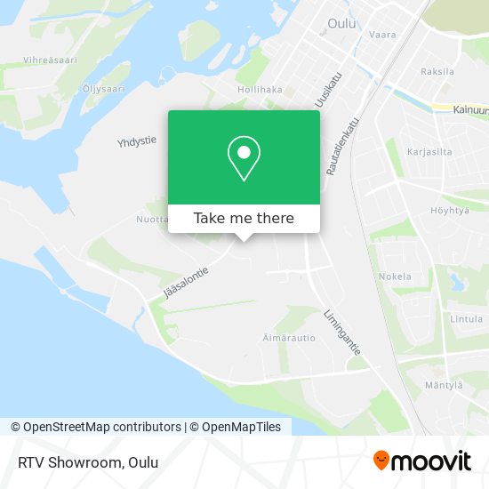 RTV Showroom map