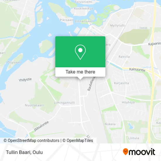 Tullin Baari map