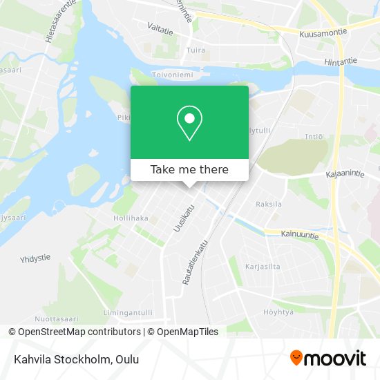 Kahvila Stockholm map