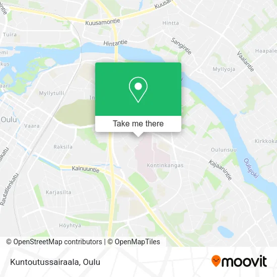 Kuntoutussairaala map