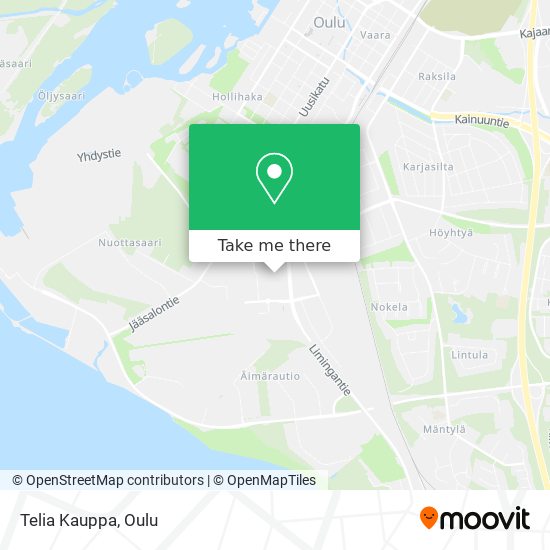 Telia Kauppa map