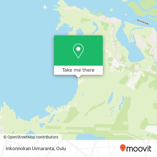 Inkonnokan Uimaranta map
