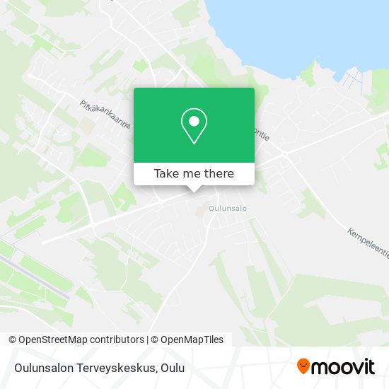 Oulunsalon Terveyskeskus map