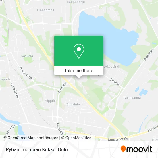 Pyhän Tuomaan Kirkko map