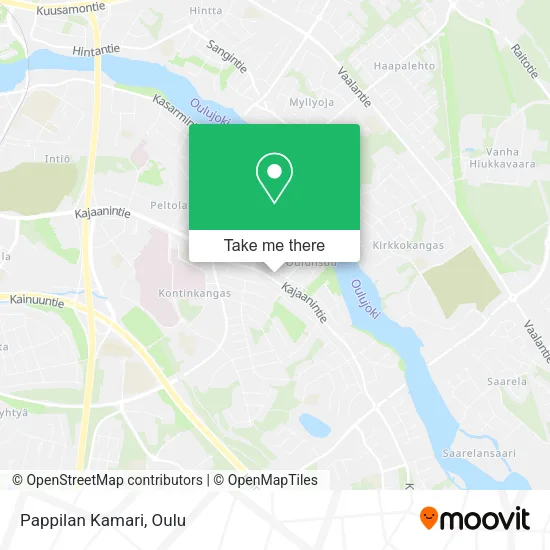 Pappilan Kamari map