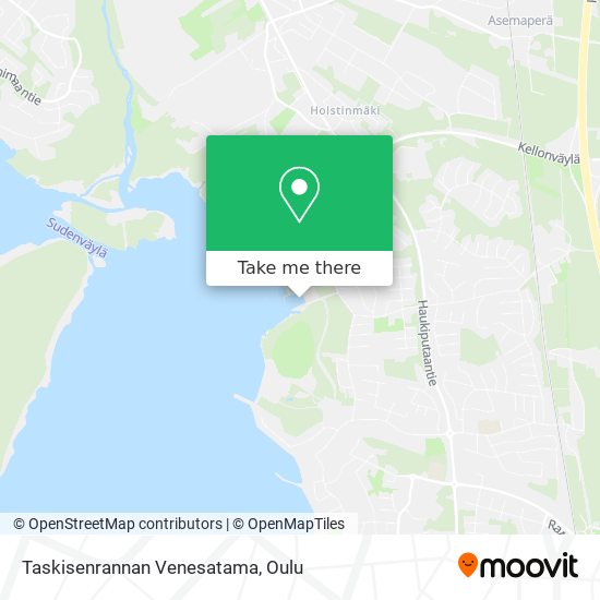 Taskisenrannan Venesatama map