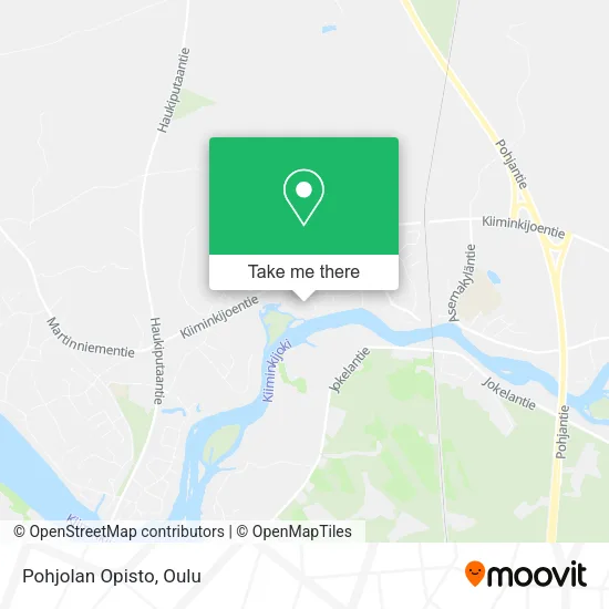 Pohjolan Opisto map