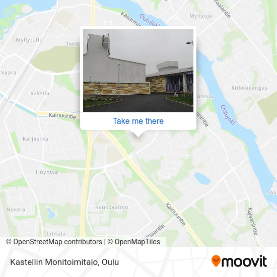 Kastellin Monitoimitalo map