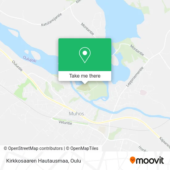 Kirkkosaaren Hautausmaa map