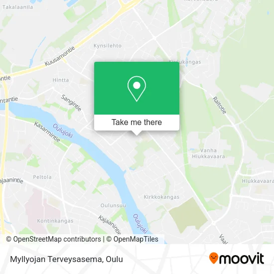Myllyojan Terveysasema map