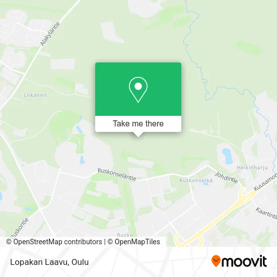 Lopakan Laavu map