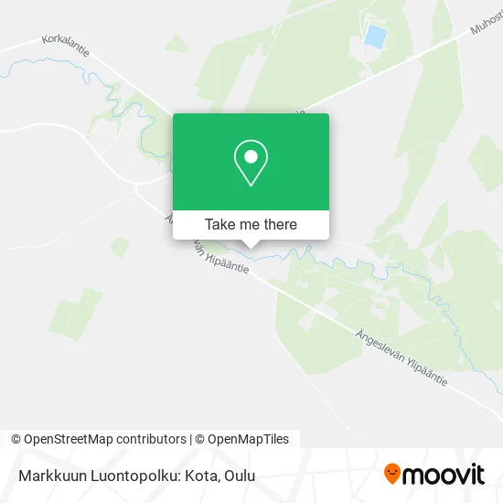 Markkuun Luontopolku: Kota map