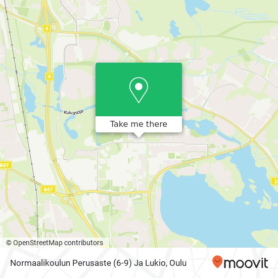 Normaalikoulun Perusaste (6-9) Ja Lukio map