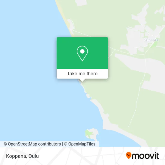 Koppana map