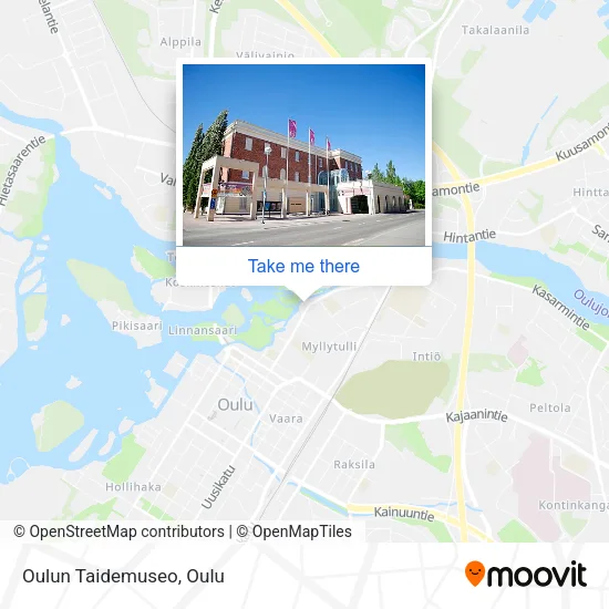 Oulun Taidemuseo map