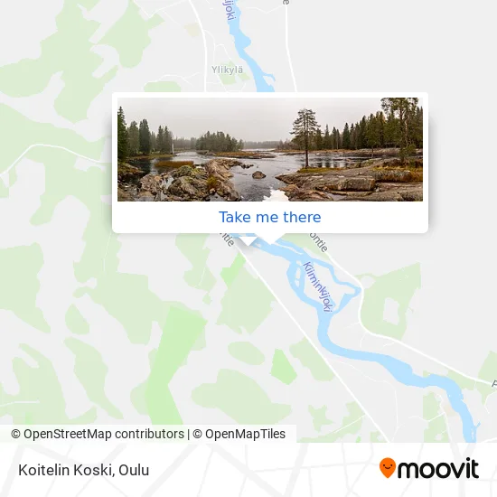 Koitelin Koski map