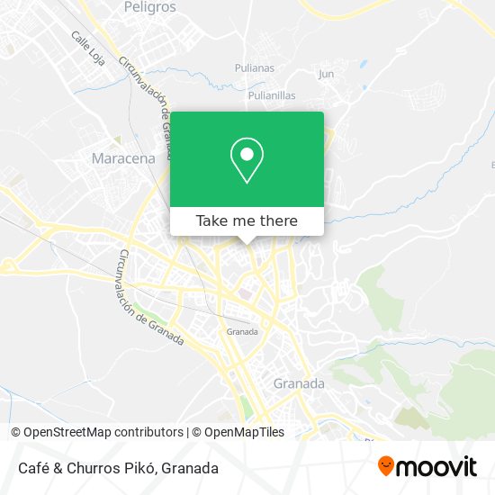 Café & Churros Pikó map