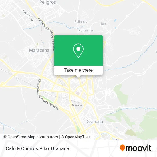 Café & Churros Pikó map