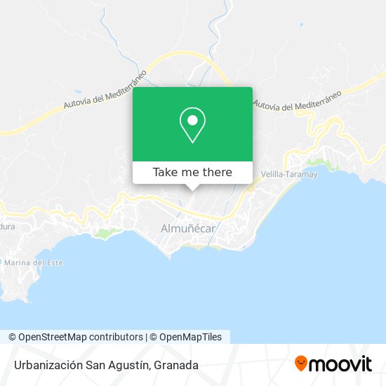 Urbanización San Agustín map
