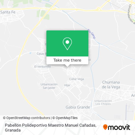 Pabellón Polideportivo Maestro Manuel Cañadas map