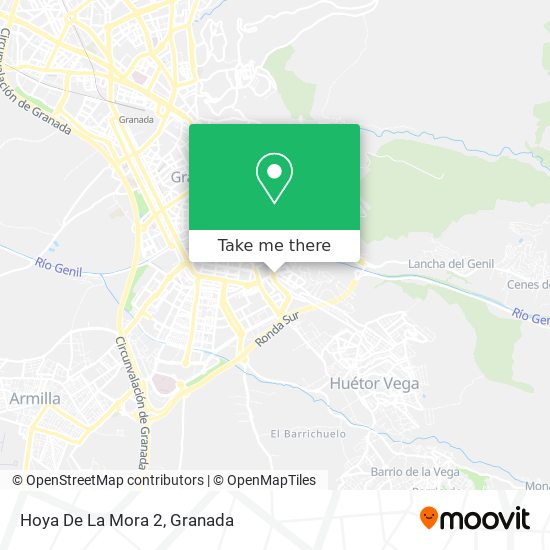 Hoya De La Mora 2 map