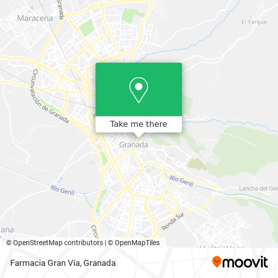 Farmacia Gran Vía map