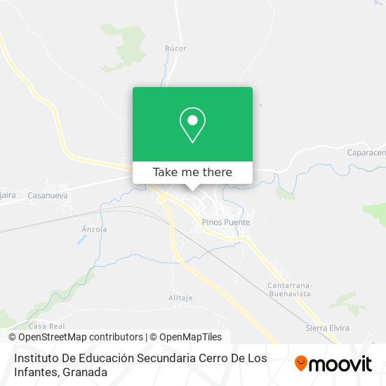 Instituto De Educación Secundaria Cerro De Los Infantes map