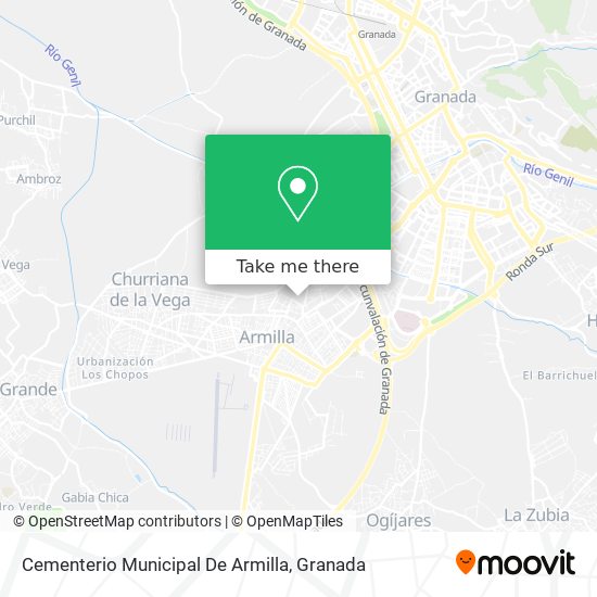 Cementerio Municipal De Armilla map