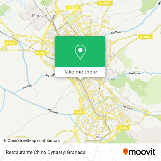 Restaurante Chino Dynasty map