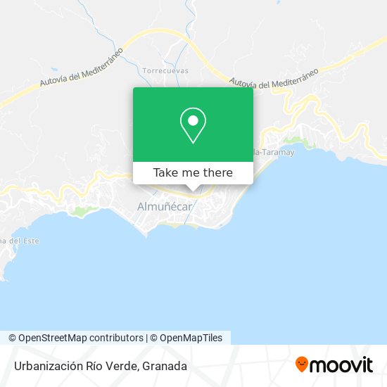 Urbanización Río Verde map