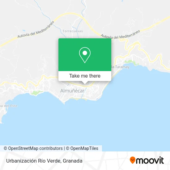 Urbanización Río Verde map