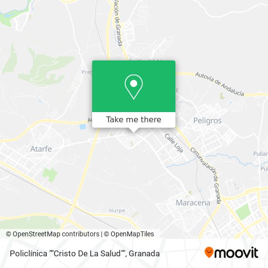 Policlínica ""Cristo De La Salud"" map